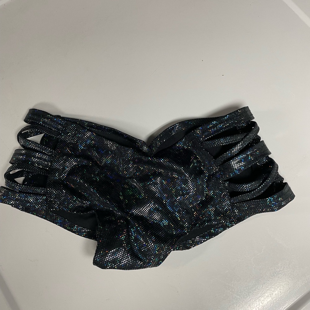 Holographic Black Rave Bottoms